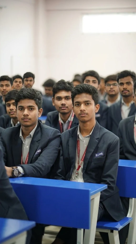 ACE Coaching Students at CMS Bachupally Boys Campus